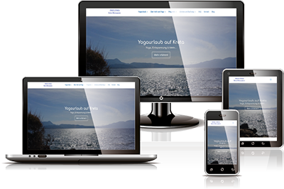 Vero. Online Marketing Projekte Webdesign Yogaurlaub Kreta